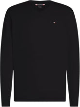 Carica l'immagine nel visualizzatore di Gallery, Tommy Hilfiger Pullover Uomo Cashmere V Neck Pullover in Maglia, Nero (Black), M