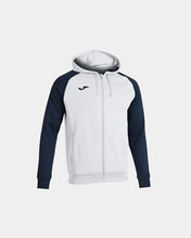 Carica l'immagine nel visualizzatore di Gallery, Joma 101967.203.L Giacca con Cappuccio Academy IV, Navy - Bianco