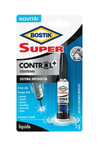 Carica l'immagine nel visualizzatore di Gallery, Bostik Super Control Colla Istantanea con Sistema Antigoccia Trasparente, 5 g