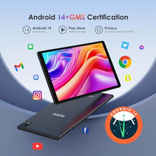 Carica l'immagine nel visualizzatore di Gallery, PIXPEAK Tablet 10 pollici 4G lte e 5G WiFi, Android 14.0 Octa-Core 2.0GHz, 36GB RAM, 128GB ROM (1TB Espandibile), INCELL 1920 * 1200, 13MP+8MP, Tablet in offerta con Tastiera etc, GPS/Bluetooth, Nero