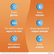 Carica l'immagine nel visualizzatore di Gallery, Carnidyn Plus Integratore Alimentare per Stanchezza Mentale e Fisica, 20 Bustine da 5g da Sciogliere in Acqua, Gusto Agrumi