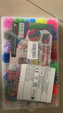 Carica l'immagine nel visualizzatore di Gallery, TONZACK 40 Kit Braccialetti Elastici a Griglia,Più Di 2800 Pezzi Braccialetti Colorati,Regali Di Natale Per Bambini Premium Fai-Da-Te,Con Vari Accessori Perline e Telai,In 32 Colori