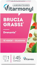 Carica l'immagine nel visualizzatore di Gallery, 45 x Capsule di integratore di Tè verde e Guaranà, Vitarmonyl Controllo del peso