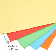 Carica l'immagine nel visualizzatore di Gallery, DOHE 30170 - Confezione da 100 fogli A4, 80 g, multicolore intenso