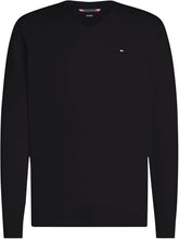 Carica l'immagine nel visualizzatore di Gallery, Tommy Hilfiger Pullover Uomo Cashmere V Neck Pullover in Maglia, Nero (Black), M