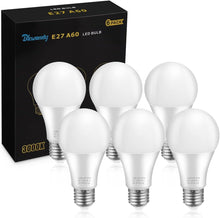 Carica l'immagine nel visualizzatore di Gallery, ZIKEY Blewandy Lampadina LED E27, 12W Equivalenti a 100W, A65 Luce Bianca Calda