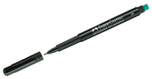 Carica l'immagine nel visualizzatore di Gallery, Faber-Castell 152399 - Marcatore Multimark S, permanente, nero, 1 pz.