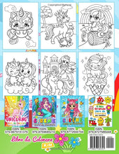 Carica l'immagine nel visualizzatore di Gallery, Unicorno Libro da Colorare: Per Bambini dai 4-8 Anni