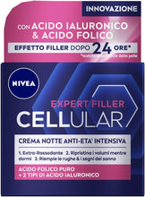 Carica l'immagine nel visualizzatore di Gallery, NIVEA Cellular Anti-Age Crema Notte - 50 ml