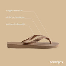 Carica l'immagine nel visualizzatore di Gallery, Havaianas - Top Tiras, Infradito da Donna Comode, Resistenti e Leggere con Suola Antiscivolo, Donna
