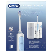 Carica l'immagine nel visualizzatore di Gallery, Oral-B Idropulsore Health Center con 1 Beccuccio Oxyjet, 1 Beccuccio Con Getto D’acqua. 1 Idropulsore