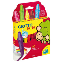 Carica l'immagine nel visualizzatore di Gallery, Pastelloni Cera Giotto Bebe' 10 Pz
