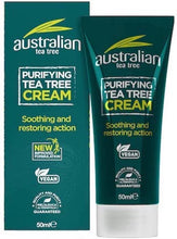 Carica l'immagine nel visualizzatore di Gallery, Australiano Tea Tree Organic crema antisettica 50ml