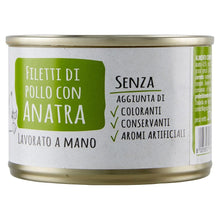 Carica l'immagine nel visualizzatore di Gallery, DREESY by ADoC Dog Cane Filetti di Pollo con Anatra - 24 Lattine da 170 gr