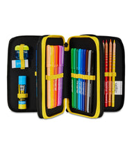Carica l'immagine nel visualizzatore di Gallery, Seven Astuccio Scuola 3 Scomparti, PIKACHU - POKEMON, Giallo Rosso - Portapenne Multi Scomparto Con Matite, Penne e Colori