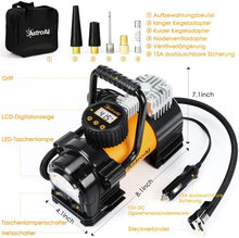 Carica l'immagine nel visualizzatore di Gallery, AstroAI Compressore Auto 12 V Aria Portatile Professionale con LED,...