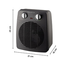 Carica l'immagine nel visualizzatore di Gallery, Rowenta SO2210 Compact Power Termoventilatore Potente e Compatto, Riscalda e Raffredda Gli Ambienti, Ottimo per Qualsiasi Stagione, 2000 W, 220 V, Nero