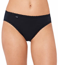 Carica l'immagine nel visualizzatore di Gallery, sloggi Donna 24/7 Cotton Lace Tai C3P, Nero, 42