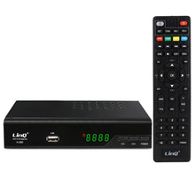 Carica l'immagine nel visualizzatore di Gallery, Decoder DVB-T2, HD 1080p H.265 HEVC Ricevitore Digitale Terrestre HDMI TV Stick 10 Bit 60 FPS, USB WiFi Supporto, SCART, Ethernet, Universal Remote Control