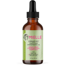 Carica l'immagine nel visualizzatore di Gallery, Mielle - Olio lisciante e rinforzante per capelli, al rosmarino e menta, 59 ml