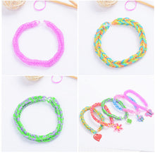 Carica l'immagine nel visualizzatore di Gallery, TONZACK 40 Kit Braccialetti Elastici a Griglia,Più Di 2800 Pezzi Braccialetti Colorati,Regali Di Natale Per Bambini Premium Fai-Da-Te,Con Vari Accessori Perline e Telai,In 32 Colori