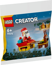 Carica l'immagine nel visualizzatore di Gallery, LEGO CREATOR 30670 - Set di sacchetti di plastica con Babbo Natale in slitta