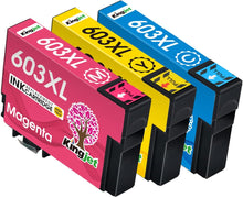 Carica l'immagine nel visualizzatore di Gallery, Zambrero 603XL Colore Cartucce Sostituzione per 1 Ciano, 1 Magenta, 1 Giallo