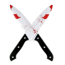 Carica l'immagine nel visualizzatore di Gallery, DERAYEE 2 Pezzi Coltello Finto,Pugnale in Plastica Halloween,Pugnale per Feste di Halloween