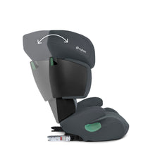 Carica l'immagine nel visualizzatore di Gallery, CYBEX Silver Seggiolino Auto per Bambini Solution X i-Fix, Per Auto Con e Senza ISOFIX, Per Bambini da circa 3 a 12 Anni (100 - 150 cm), Da 15 a 50 kg circa, Cobblestone Grey
