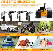 Carica l'immagine nel visualizzatore di Gallery, AstroAI Compressore Auto 12 V Aria Portatile Professionale con LED,...