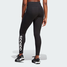 Carica l'immagine nel visualizzatore di Gallery, adidas Donna Essentials High-Waisted Logo Leggings, Black/White, L