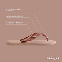 Carica l'immagine nel visualizzatore di Gallery, Havaianas - Top Tiras, Infradito da Donna Comode, Resistenti e Leggere con Suola Antiscivolo, Donna