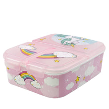 Carica l'immagine nel visualizzatore di Gallery, CIOTOLA MULTIPLA PER PANINI LINEA UNICORN Lonchera Multi-Compartimentos Unicorn Range