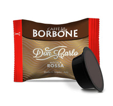 Carica l'immagine nel visualizzatore di Gallery, Caffè Borbone Don Carlo, Miscela Rossa - 100 Capsule - Compatibili con le Macchine ad uso domestico Lavazza* A Modo Mio*