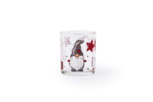 Carica l'immagine nel visualizzatore di Gallery, Excelsa Gnomo Set 3 Bicchieri Natalizi, Vetro, 250 ml