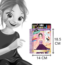 Carica l'immagine nel visualizzatore di Gallery, Buki France - Blocco Moda Abiti da Sera, CM102, A partire da 6 anni