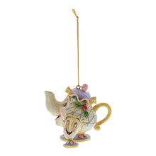 Carica l'immagine nel visualizzatore di Gallery, Enesco Sospensione Mrs Potts &amp; Chip, PVC, Multicolore, 4x3x6.5 cm