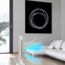 Carica l'immagine nel visualizzatore di Gallery, Innoliving Bimar Ventilatore a Torretta 3 Velocità INN-504 con Timer 120 Minuti, Ventilatore a Colonna con Oscillazione Automatica 90°, Potenza 45W, Altezza 78cm, Ventilatore a Torre Efficiente e Silenzioso