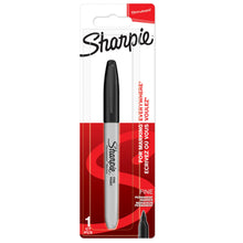 Carica l'immagine nel visualizzatore di Gallery, SHARPIE Pennarello Indelebile, Punta Fine, Confezione da 1, Nero