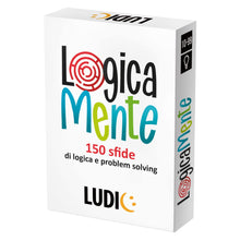 Carica l'immagine nel visualizzatore di Gallery, Ludic Logicamente 150 Sfide Di Logica E Problem Solving It54112 Gioco Di Società Formato Viaggio Per 1+Giocatori