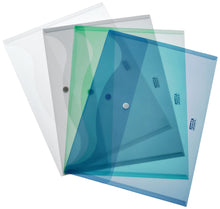 Carica l'immagine nel visualizzatore di Gallery, Fellowes 4044501 Buste con Bottone, Confezione da 4 Pezzi, Multicolore