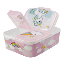 Carica l'immagine nel visualizzatore di Gallery, CIOTOLA MULTIPLA PER PANINI LINEA UNICORN Lonchera Multi-Compartimentos Unicorn Range
