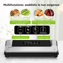 Carica l'immagine nel visualizzatore di Gallery, Macchina Sottovuoto per Alimenti Bonsenkitchen, Sigillatore Nero 01
