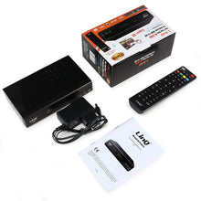 Carica l'immagine nel visualizzatore di Gallery, Decoder DVB-T2, HD 1080p H.265 HEVC Ricevitore Digitale Terrestre HDMI TV Stick 10 Bit 60 FPS, USB WiFi Supporto, SCART, Ethernet, Universal Remote Control