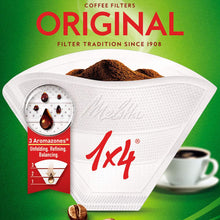 Carica l'immagine nel visualizzatore di Gallery, Melitta Original Filtri 1 x 4, Confezione da 40, Bianco