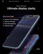 Carica l'immagine nel visualizzatore di Gallery, Spigen Glas.tR EZ Fit Vetro Temperato compatibile con iPhone 17 Pro, iPhone 17, iPhone 16 Pro, 2 Pezzi, Installazione Facile, Cristallino, Durezza 9H Pellicola prottetiva