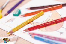Carica l'immagine nel visualizzatore di Gallery, Bic 8297356 Kids Evolution Triangle Pastelli, 10.2 mm, Confezione da 12