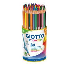 Carica l'immagine nel visualizzatore di Gallery, Giotto Stilnovo 516500 Set Matite Colorate 84 Assortiti