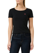 Carica l'immagine nel visualizzatore di Gallery, Levi's 2pack Crewneck Tee 2 Pack Tee White +/M, T-shirt Donna, 2 Pack Tee White +/Mineral Black, S