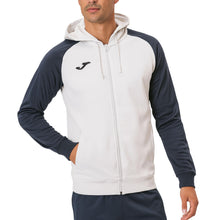 Carica l'immagine nel visualizzatore di Gallery, Joma 101967.203.L Giacca con Cappuccio Academy IV, Navy - Bianco
